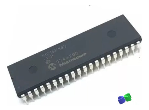 Microcontrolador Pic16f887 - I/p (dip40)