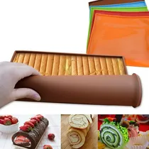 Comprar Tapete Bandeja Silicona Horno Cocina Repostería Rotisería Marrón