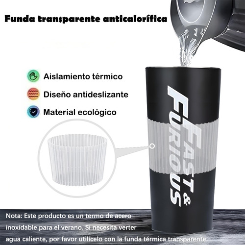 2pz Termo Inoxidable 20oz Botella De Agua Portátil Taza Café Fría/Caliente Vaso + Accesorios de Limpieza MURAMAUDI