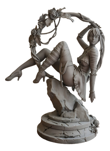 Figura Impresa 3d Kaine Nier Replicant Version 1 2 1:7
