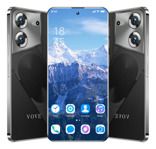 El Más Populares Smartphone Pova 5pro Dual Sim 512g+16gb Ram Batería De Larga Duración Telefono Suppora 5g, Dimensity 9200+ Cpu Resolución 2k Negro