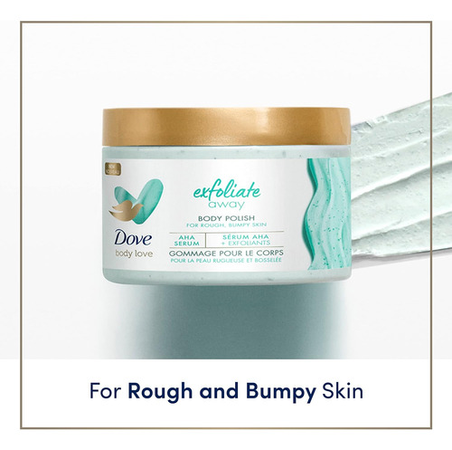 Dove Body Love Body Polish Exfoliate Away 3 Count For Rou...