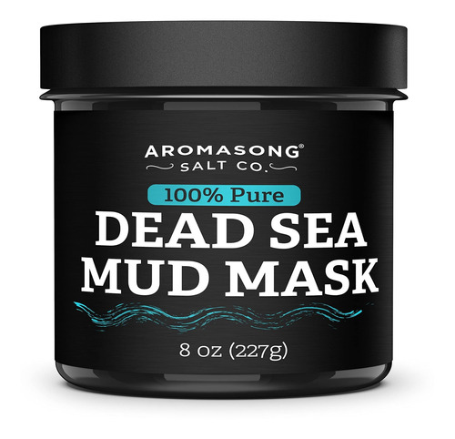 Aromasong Máscara De Barro Del Mar Muerto 100% Pura Para L.