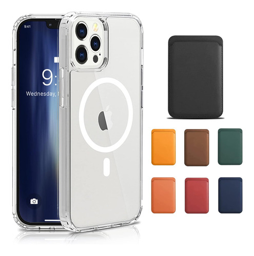 Funda Magnética Para iPhone 11 Pro Con 1 Tarjetero Magsafe