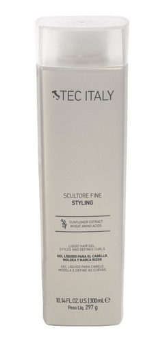 Tec Italy Scultore Fine - Gel Líquido Para Rizos