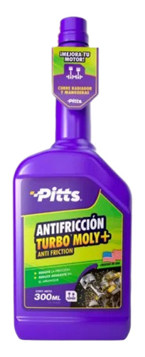 Antifriccion Turbo Moly+ Diesel Nafta Aditivo 300ml Pitts