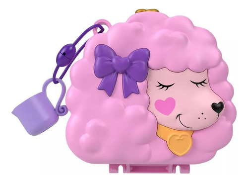 Polly Pocket Boneca Micro Conjunto Spa Do Poodle Mattel Hkv