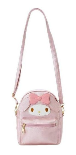 Cute My Melody Cinnamoroll Kuromi Bolsa De Piel Con Forma De