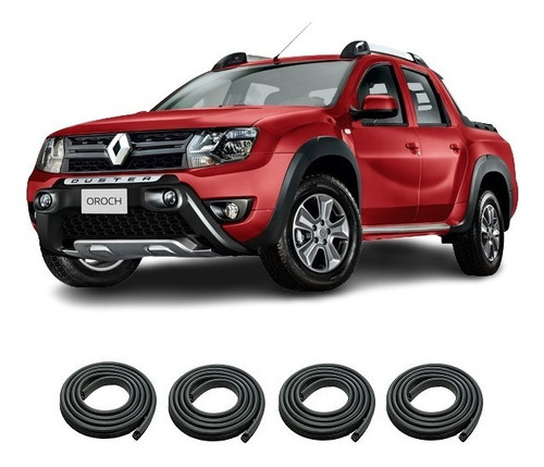 Renault Oroch Burletes De Puertas Delanteras + Traseras 4 Pz