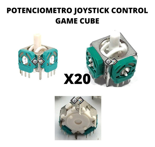 20 Joystick Potenciometro Analogo Control Para Gamecube
