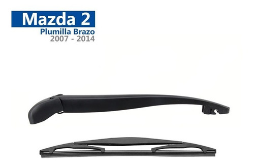 Plumilla Brazo Limpiaparabrisa Trasero Mazda 2 14  2007-2014