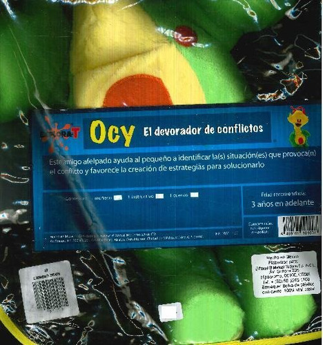 Libro Ocy El Devorador De Conflictos Edad Recomendada 3 Años