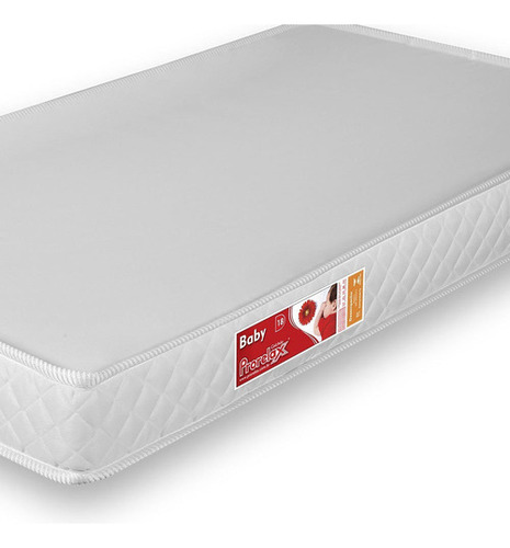 Prorelax Baby Colchão De Berço Espuma Moreira 70x130x10 Cm Branco Moreira