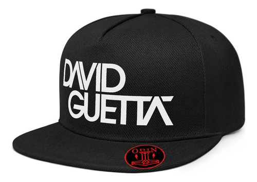 Gorra Snapback Plana David Guetta Dj 