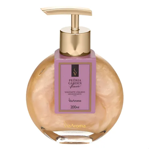 Sabonete Líquido Desodorante Peônia Garden Flower 200ml
