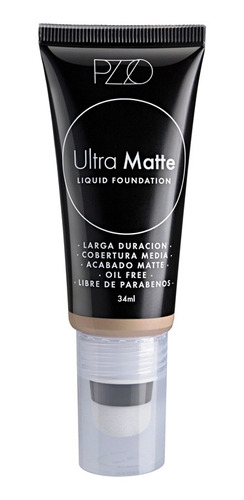 Petrizzio Base Ultra Matte Liquid  Foundation Rose Beige