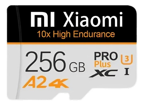 Memoria Micro Sd Xiaomi 256 Gb Con Adaptador Sd Pro Plus Xc