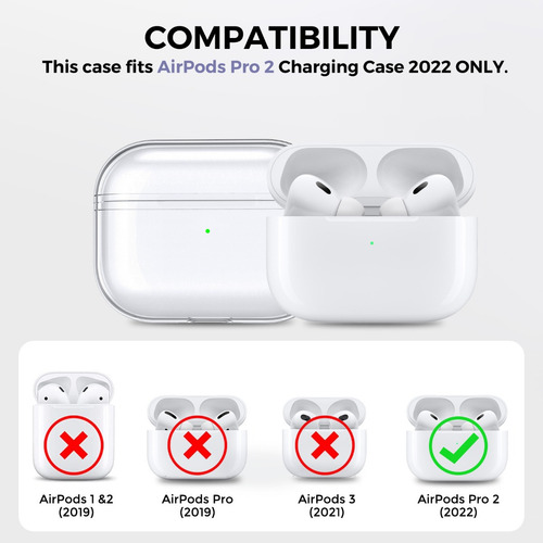 Funda Protector Case Uso Rudo Carcasa Para AirPods Pro 2 Gen