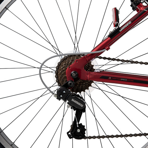 Bicicleta De Montaña Fortress Huffy Rodada 27.5 Unisex Color Rojo