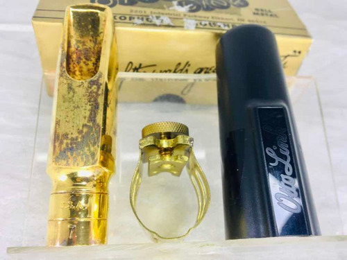 Boquilha Sax Alto Metal Otto Link N°7 Produto Vitrine