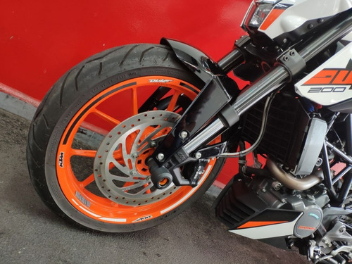 Ktm Duke 200 2019 Branca Branco