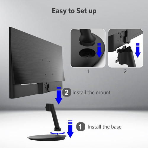 Fiodio 22 75hz 1920 X 1080p Monitor De Computadora Plana Fu