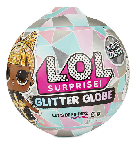 Boneca Lol Suprise Glitter Globe  Winter Disco Candide 8937