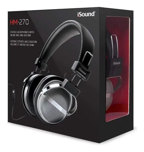 Audífonos Over Ear Hm 270 Con Microfono Black/silv