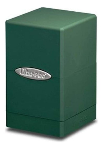 Cajas De Cubierta De Torre De Satén Verde Ultra Pro Green