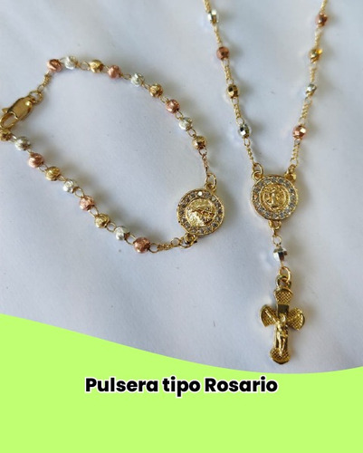 Pulsera Tipo Rosario 12 Unidades Al Mayor