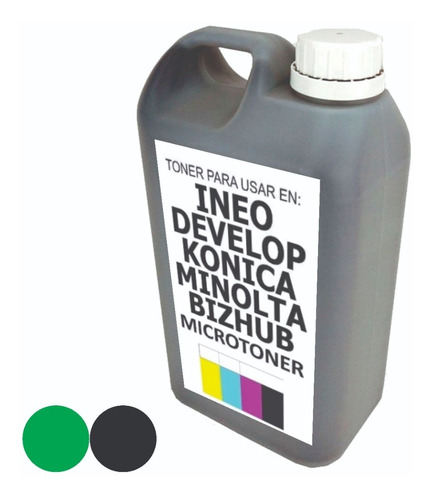 Toner Negro Bizhub C450/c452/c550/c552/c650(500 Grs)