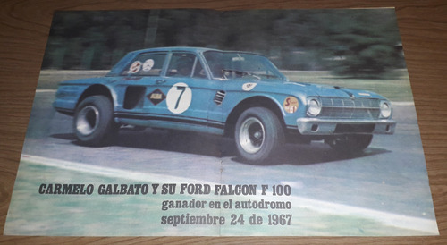 El Grafico Lamina Ford Falcon Autodormo Bs.as. (Usado)
