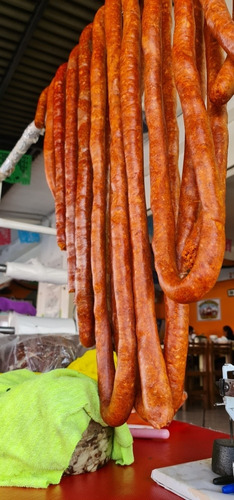 Longaniza Almendrada La Original 100% De Yecapixtla, Morelos