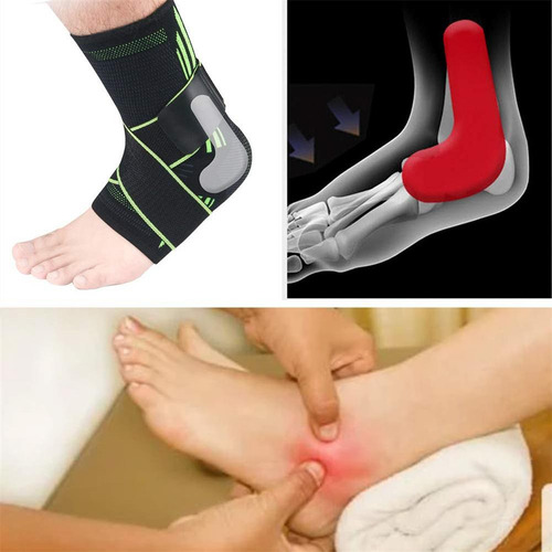 * Tobillera Deportiva, Ajustable Y Transpirable, Para