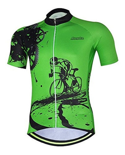 Aogda Ciclismo Jersey Hombres Camisetas De Bici Equipo Ropa