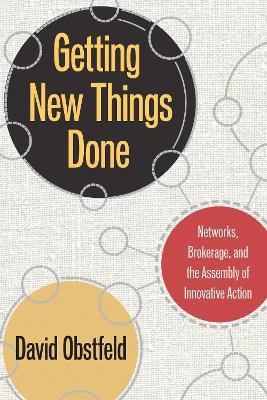 Libro Getting New Things Done - David Obstfeld