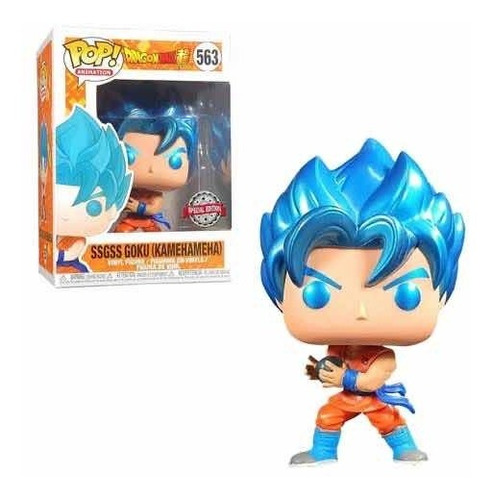 Funko Pop Ssgss Goku (kamehameha) #563 Exclusivo Db Super