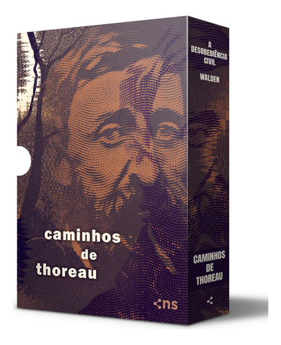 Box Caminhos De Thoreau (2 Livros + Pôster + Suplemento Com Textos Complementares + Marcadores), De Henry David Thoreau. Editora Novo Século, Capa Mole Em Português