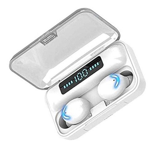 Imagen 3 de 3 de Audífonos in-ear gamer inalámbricos TWS F9-5 BTH-F9-5 blanco