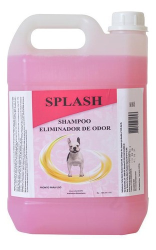 Shampoo Eliminador De Odor Splash 5 Litros