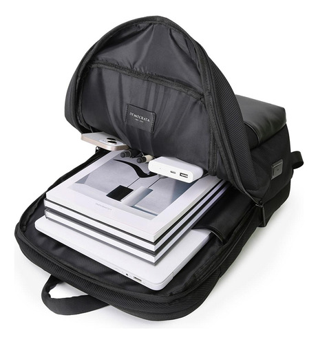 Mochila Democrata Executiva Usb Multicompartimentos Notebook