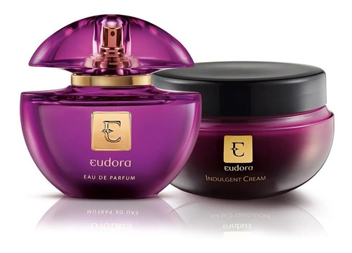 Eudora Eau De Parfum 75ml + Indulgent Cream 250g Novo Frasco