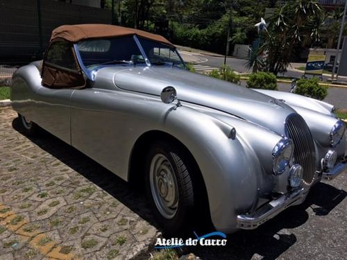 Imagem 2 de 14 de Jaguar Xk 120 1950 Conversível Réplica Fera 1979 6c 4.1 Mpfi