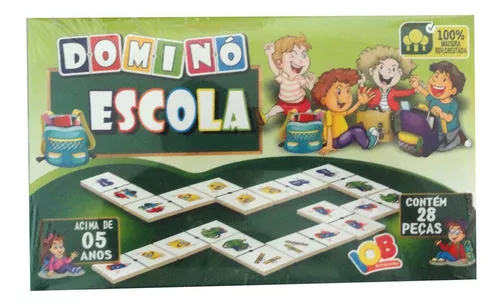 Jogo Educativo Alfabeto 2 Em 1 Memoria Domino Madeira 6 Anos