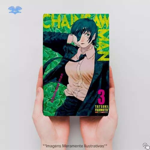 Livro Chainsaw Man, Volume 1 Ao 3 - KIT Lacrado