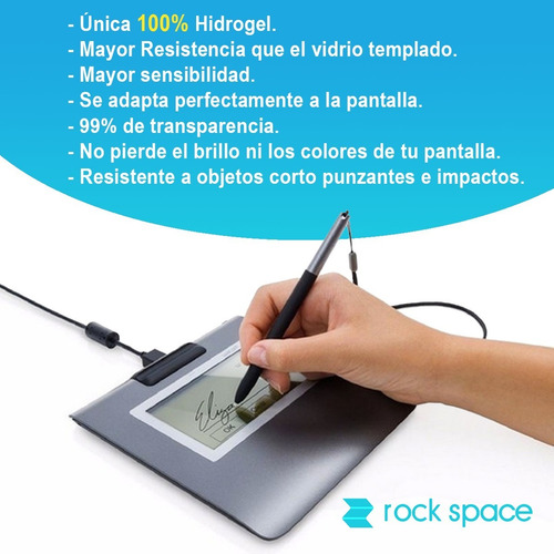 Lamina Hidrogel Para Tableta De Firma Wacom Stu-430