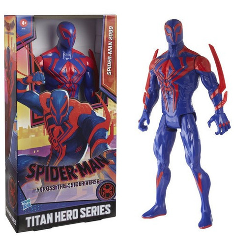 Figura De Acción Hasbro Marvel Titan Hero Spiderman 2099 4+