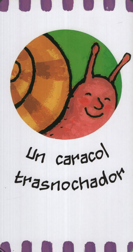 Un Caracol Trasnochador (desplegable)