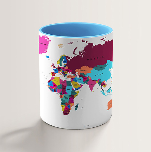 Imagem 3 de 3 de Caneca Map