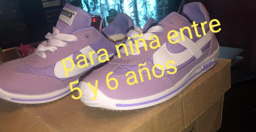 Tenis Para Niña Panam Talla 20 Mexicano 13 Americano